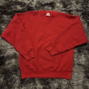 Red 90s Crewneck